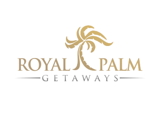 Royal Palm Getaways logo design by YONK
