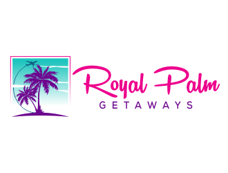 Royal Palm Getaways logo design by kopipanas