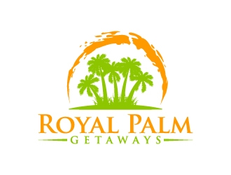 Royal Palm Getaways logo design by karjen