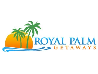 Royal Palm Getaways logo design by daywalker