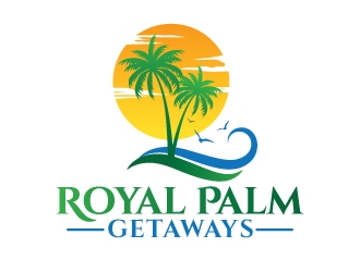 Royal Palm Getaways logo design by Suvendu