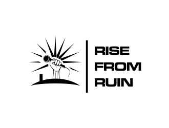 Rise From Ruin logo design by oke2angconcept