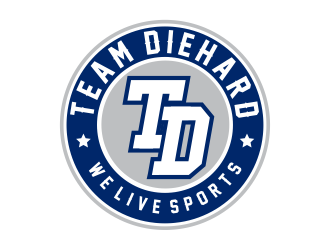 Team Diehard logo design by Girly