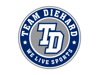 Team Diehard logo design by Girly