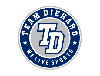 Team Diehard logo design by Girly