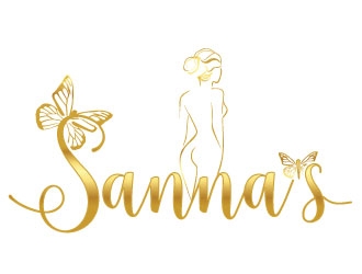 Sanna Slimming Studio logo design by MUSANG