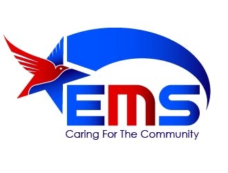 EMS: Caring For The Community logo design by ruthracam