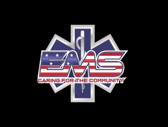 EMS: Caring For The Community logo design by MRANTASI