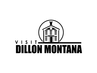 Visit Dillon Montana logo design by giphone