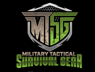 MTSG MILITARY TACTICAL SURVIVAL GEAR logo design by THOR_