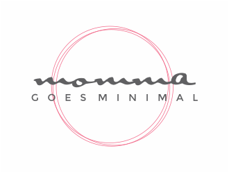 Momma Goes Minimal logo design by mutafailan