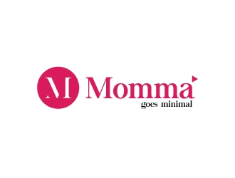 Momma Goes Minimal logo design by crazher