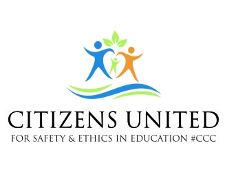 Citizens united for safety & ethics in education #CCC logo design by jetzu