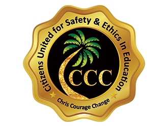 Citizens united for safety & ethics in education #CCC logo design by ManishKoli