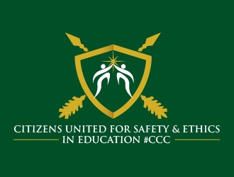 Citizens united for safety & ethics in education #CCC logo design by usef44