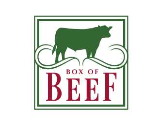 Box of Beef logo design by SOLARFLARE