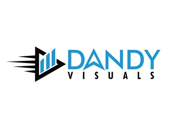Dandy Visuals logo design by Roma