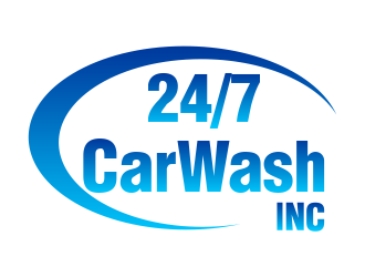 24/7 CarWash logo design by beejo