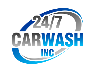 24/7 CarWash logo design by beejo