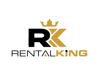 Rental King logo design by MarkindDesign