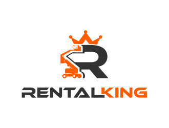 Rental King logo design by mikael