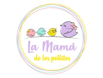 La mamá de los pollitos logo design by jaize