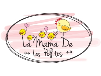 La mamá de los pollitos logo design by shere