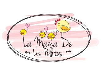 La mamá de los pollitos logo design by shere