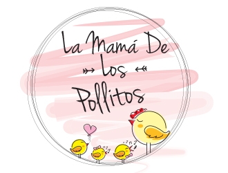 La mamá de los pollitos logo design by shere