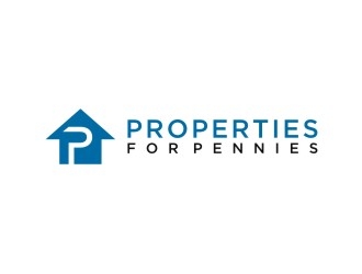 Properties For Pennies logo design by Franky.