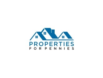 Properties For Pennies logo design by Franky.