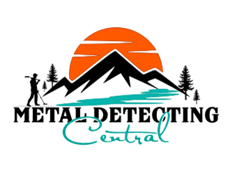 metal detecting central logo design by sheilavalencia