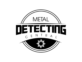 metal detecting central logo design by JessicaLopes