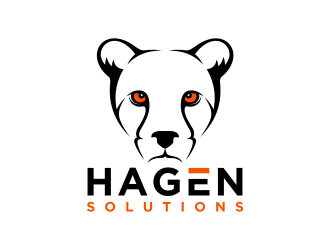 Hagen Solutions logo design by pionsign