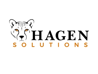 Hagen Solutions logo design by Mbezz