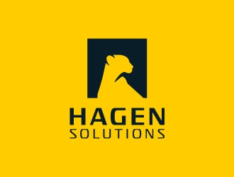 Hagen Solutions logo design by nehel