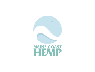 Maine Coast Hemp logo design by ekitessar