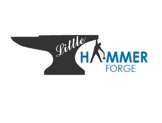 Little Hammer Forge logo design by ruthracam