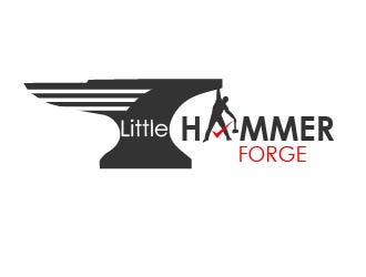 Little Hammer Forge logo design by ruthracam