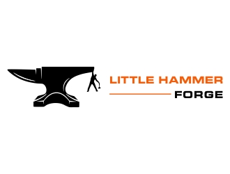 Little Hammer Forge logo design by aldesign