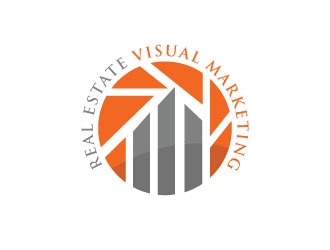 real estate visual marketing logo design by sanworks