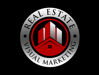 real estate visual marketing logo design by kunejo