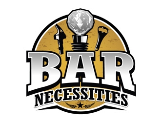 Bar Necessities logo design by DreamLogoDesign