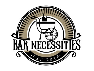 Bar Necessities logo design by DreamLogoDesign