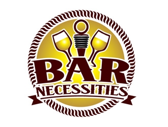 Bar Necessities logo design by DreamLogoDesign