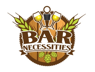 Bar Necessities logo design by DreamLogoDesign