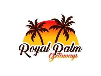 Royal Palm Getaways logo design by karjen