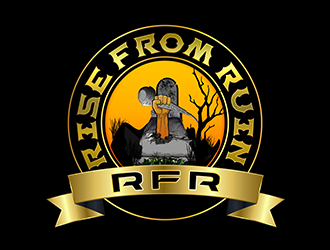 Rise From Ruin logo design by 3Dlogos