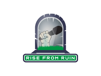 Rise From Ruin logo design by nona