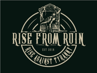 Rise From Ruin logo design by AYATA